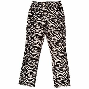 BDG Zebra Print Denim Jeans Pants Urban Outfitters